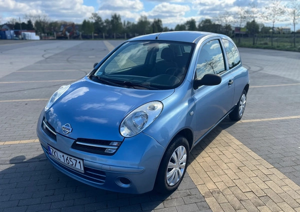 Nissan Micra cena 8400 przebieg: 86000, rok produkcji 2006 z Kołobrzeg małe 326